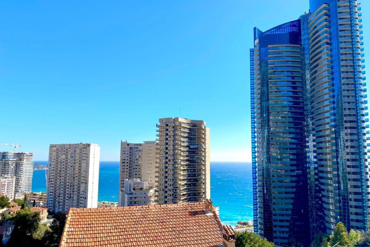 Апартаменты Luxurious Flat At 5 Min By Walk To Monaco, Free Parking And Sea View Босолей Экстерьер фото